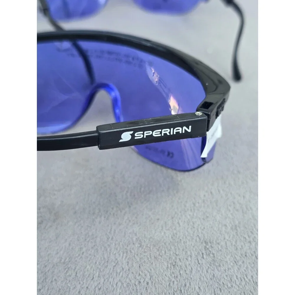 Lot of 3 Purple Laser Safety Glasses Sperian Honeywell OD 5.2 592-596nm